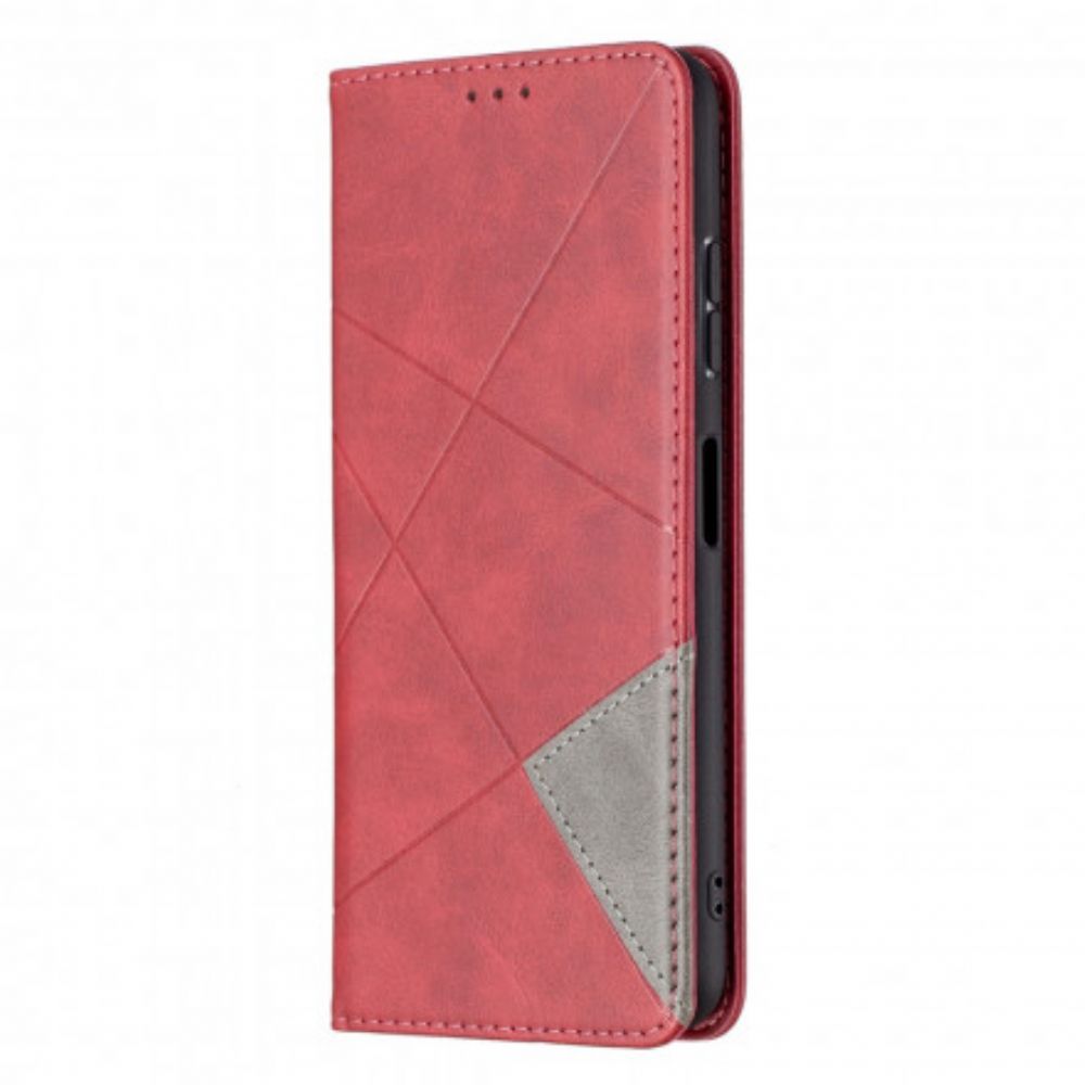 Bescherming Hoesje voor Samsung Galaxy A22 5G Folio-hoesje Artiestenstijl