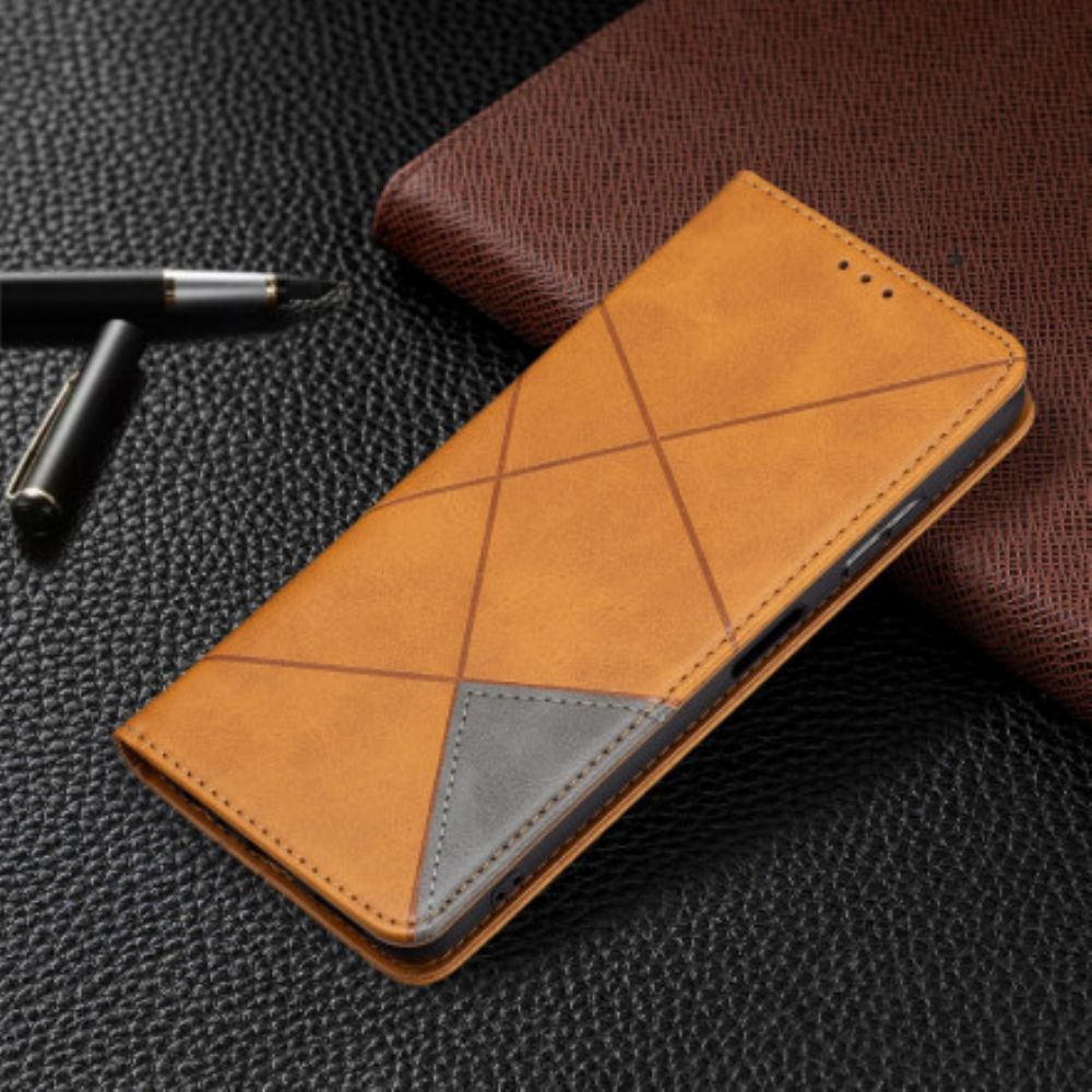 Bescherming Hoesje voor Samsung Galaxy A22 5G Folio-hoesje Artiestenstijl