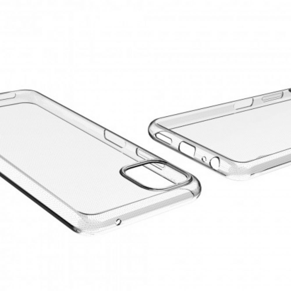 Hoesje voor Samsung Galaxy A22 5G Clear Siliconen