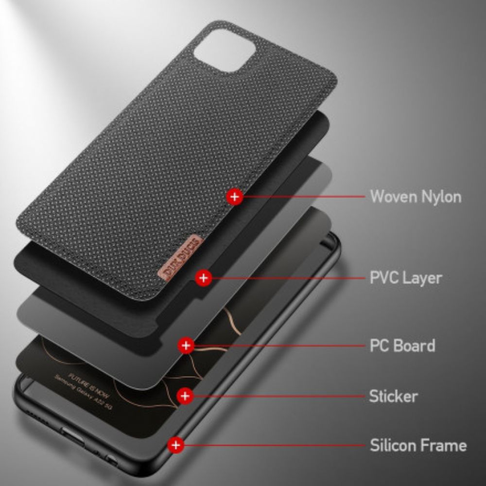 Hoesje voor Samsung Galaxy A22 5G Dux Ducis Fino-serie
