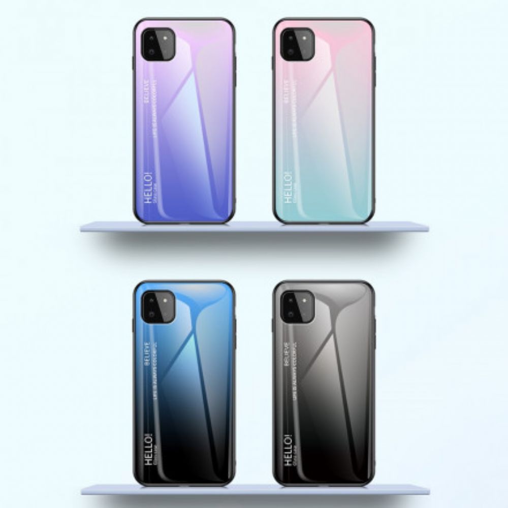 Telefoonhoesje voor Samsung Galaxy A22 5G Hallo Gehard Glas
