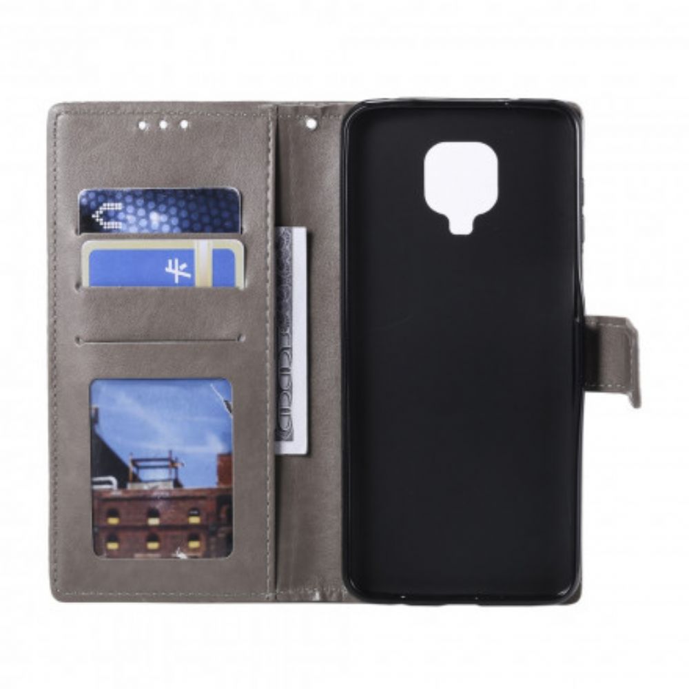 Folio-hoesje voor Moto G9 Play Zon Mandala