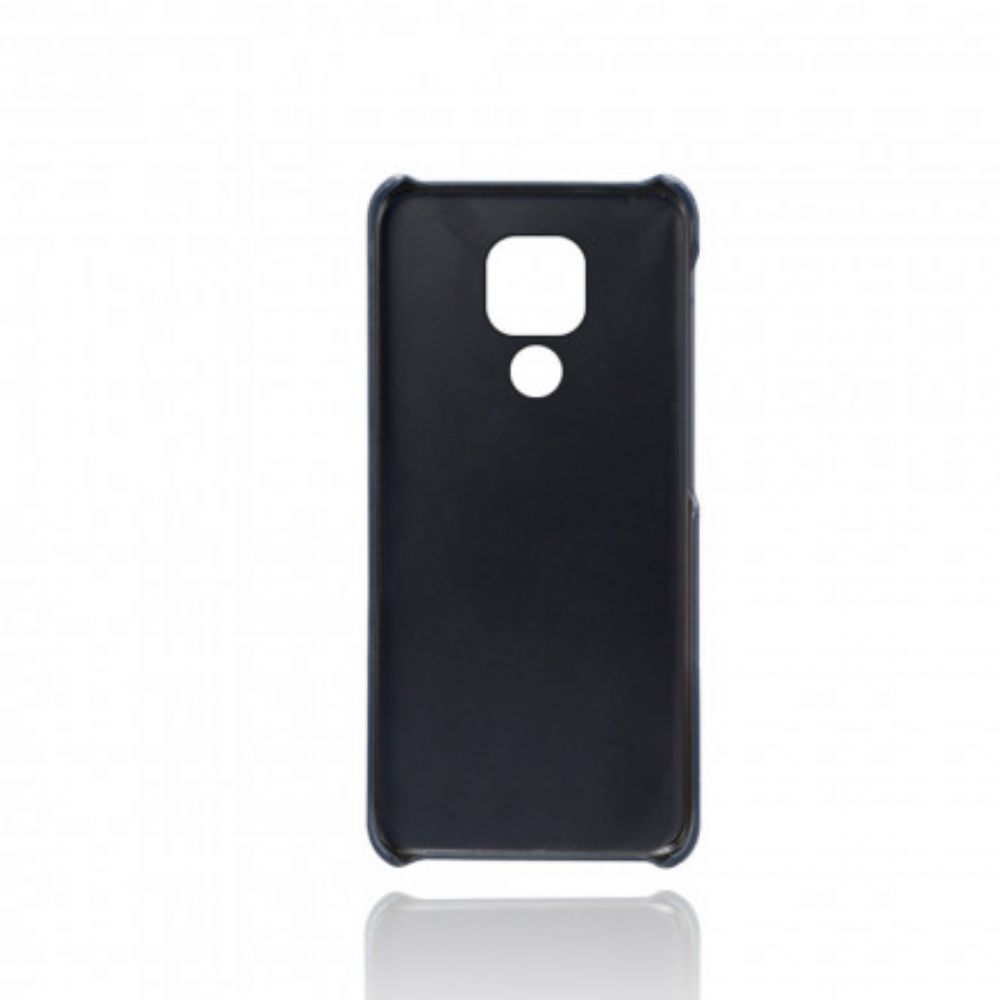 Telefoonhoesje voor Moto G9 Play Dubbele Kaarthouder Ksq