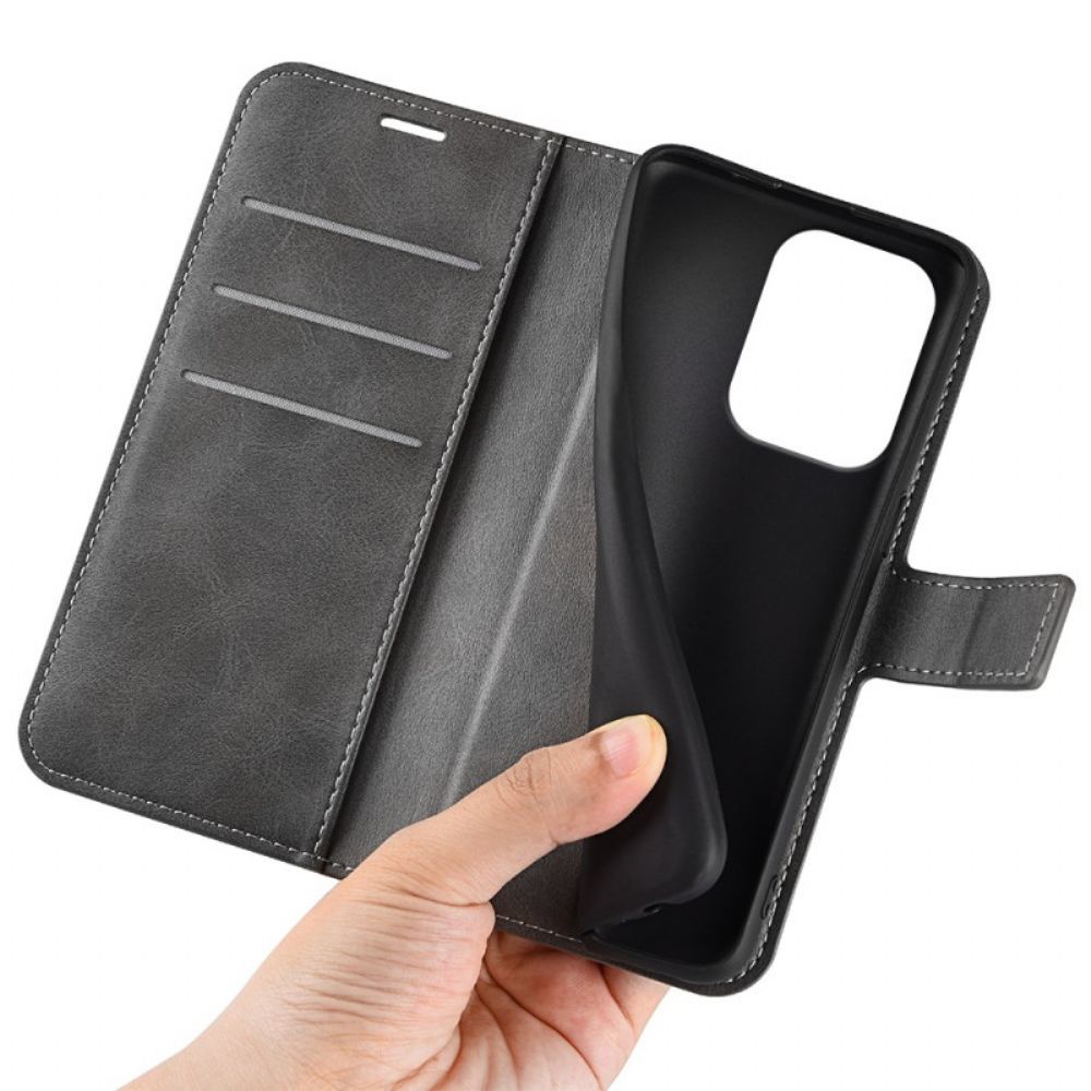 Bescherming Hoesje Oppo Reno 13 5g Leer Stijl