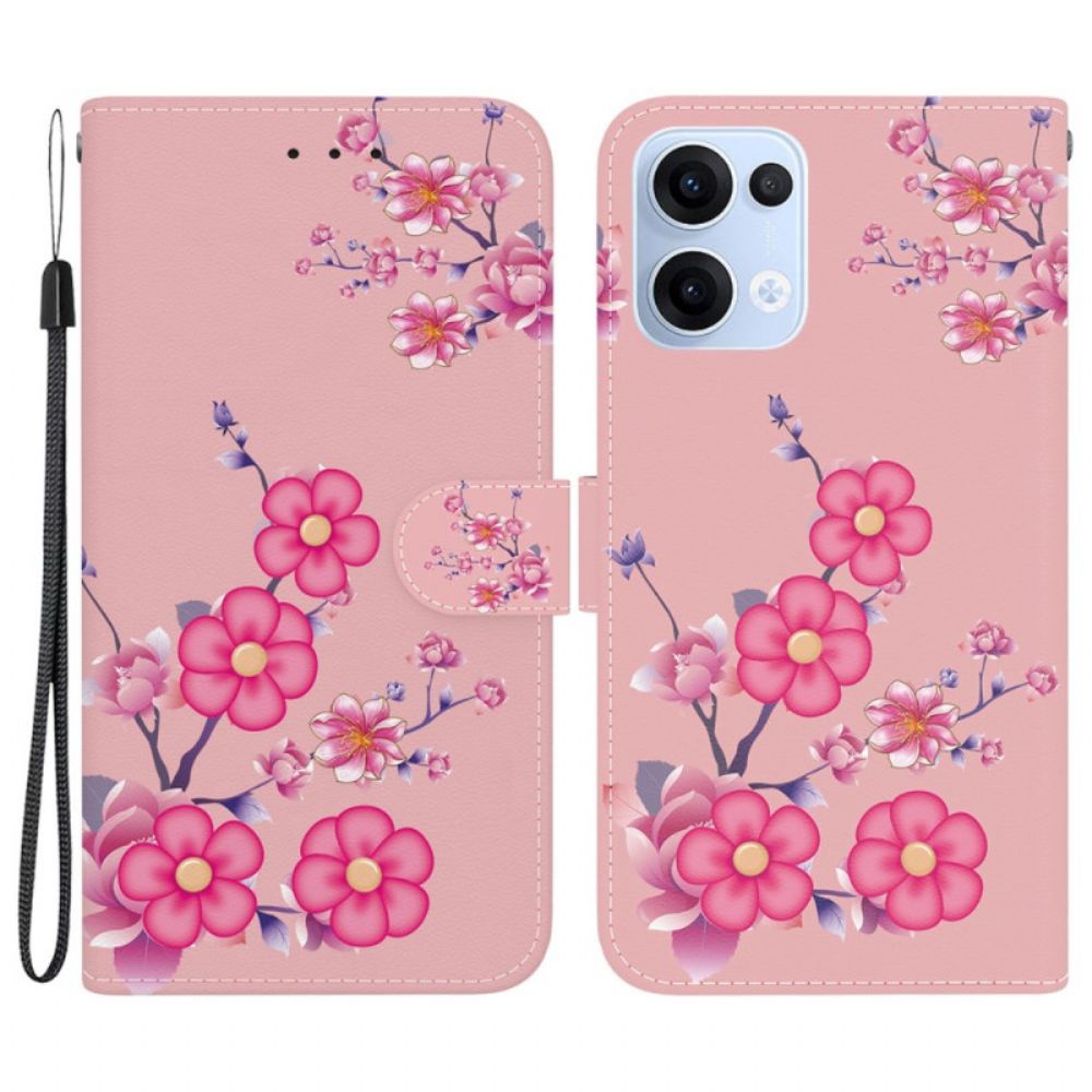 Bescherming Hoesje Oppo Reno 13 5g Sakura Patroon
