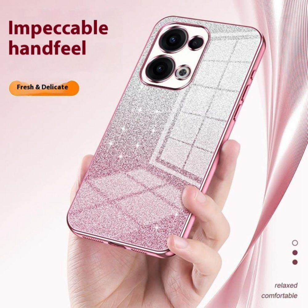 Cover Hoesje Oppo Reno 13 5g Telefoonhoesje Gradiëntglitter