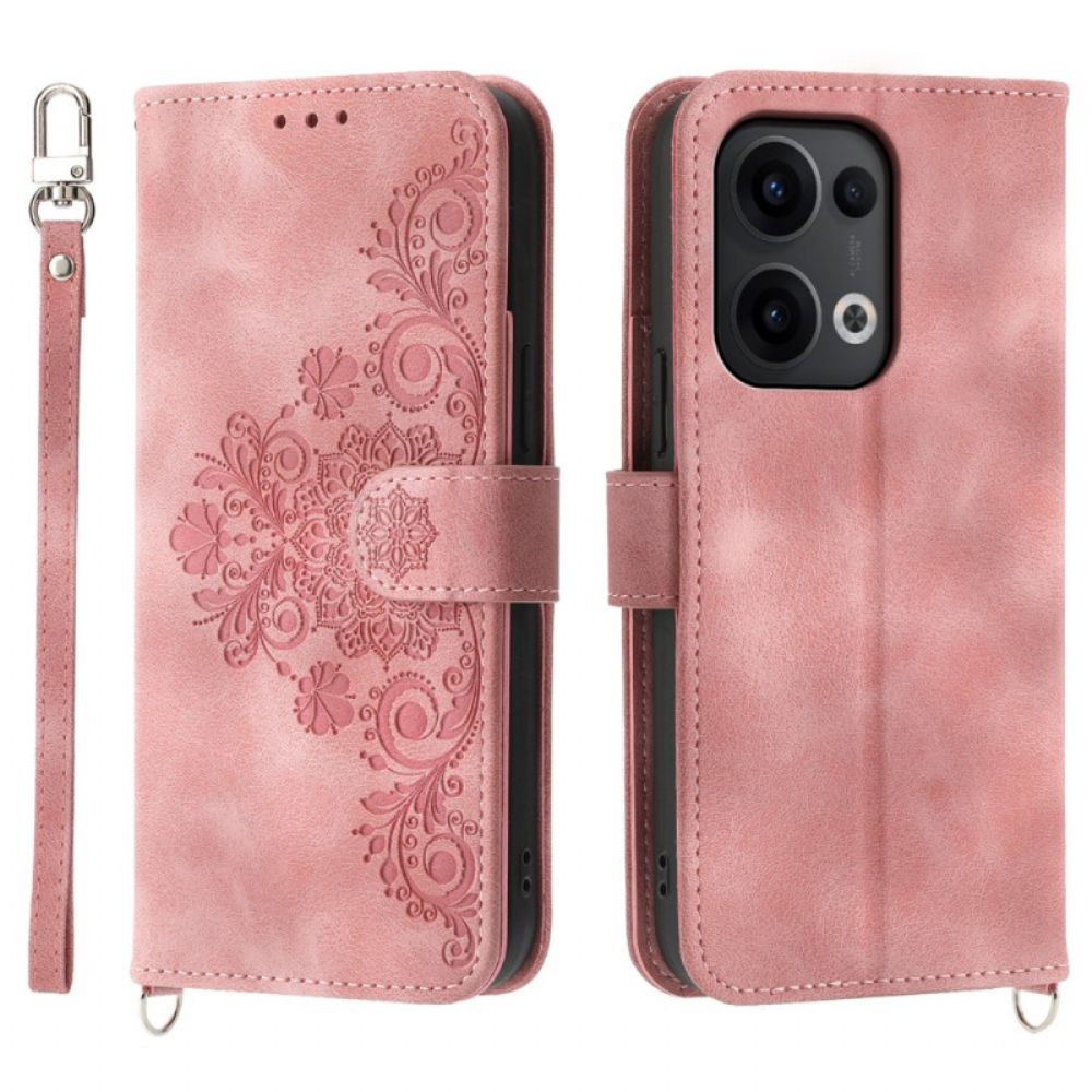 Flip Case Leren Oppo Reno 13 5g Portemonnee Met Mandala-patroon