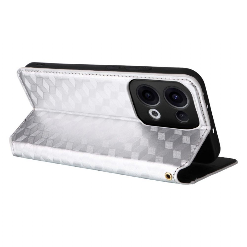 Folio-hoesje Oppo Reno 13 5g 3d Diamanten Bescherming Hoesje