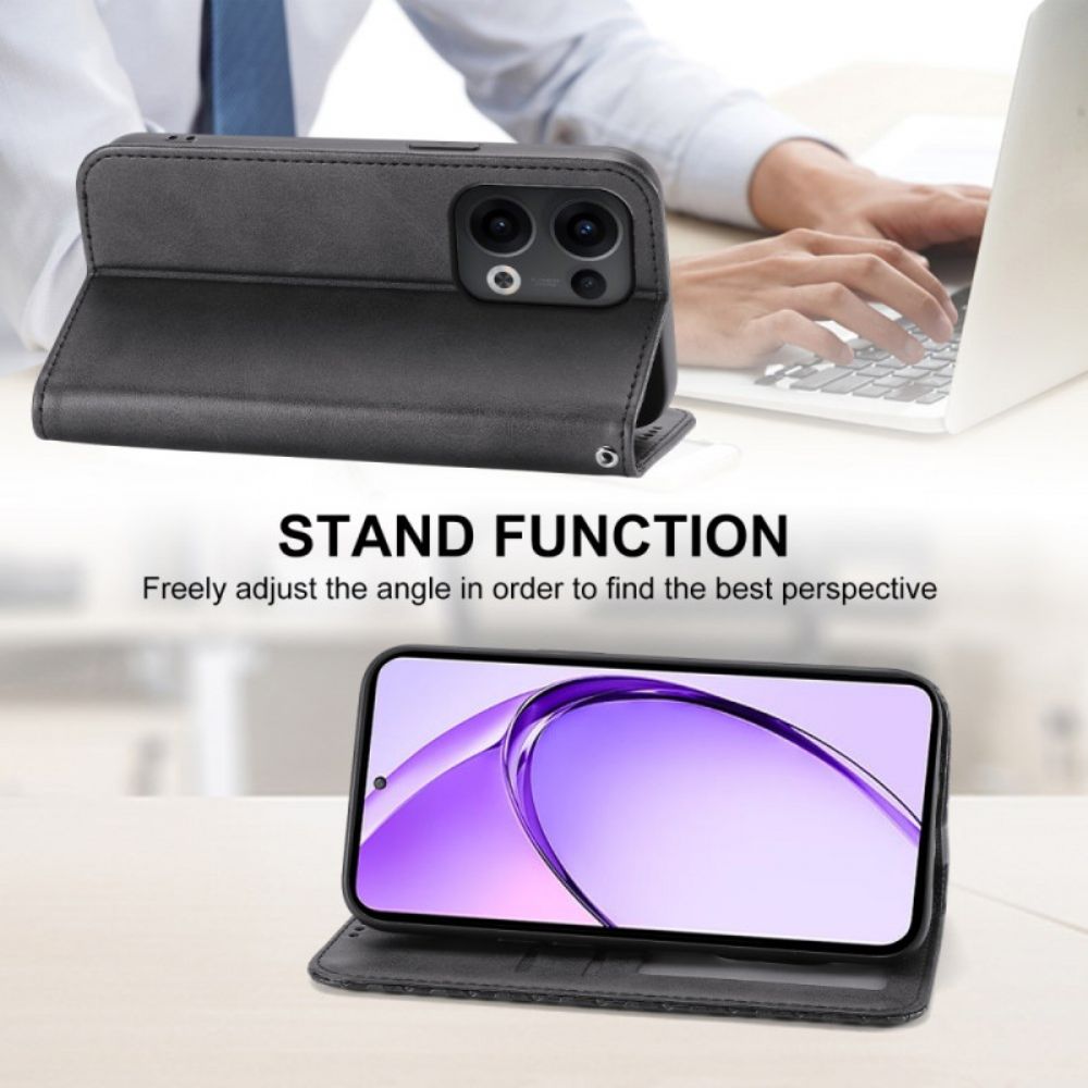 Folio-hoesje Oppo Reno 13 5g Diamantpatroon Met Bandje