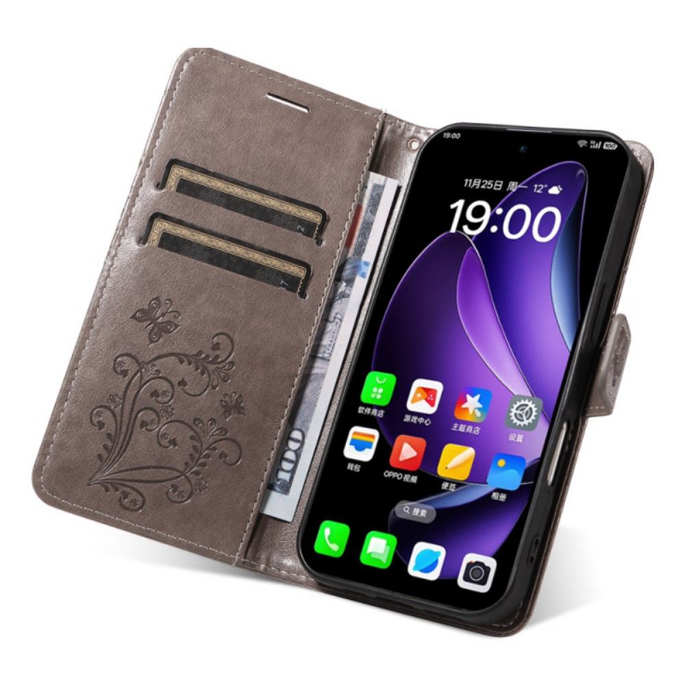 Folio-hoesje Oppo Reno 13 5g Telefoonhoesje Reuzenvlinders