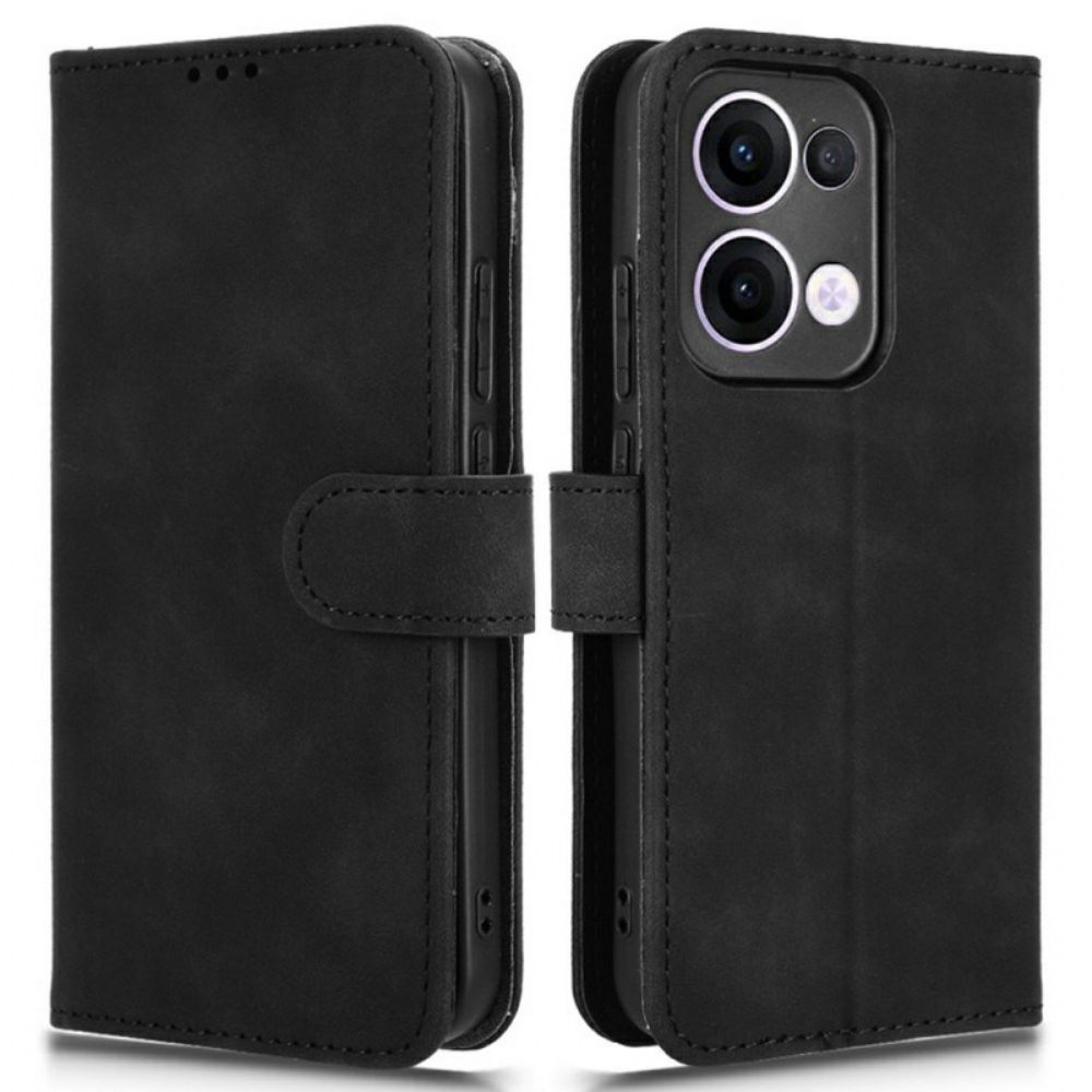 Folio-hoesje Oppo Reno 13 5g Telefoonhoesje Suède-effect