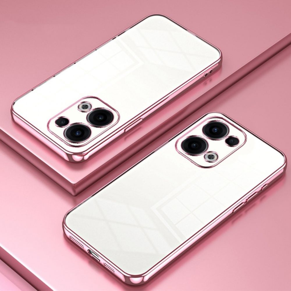 Hoesje Oppo Reno 13 5g Frame Met Metaallook