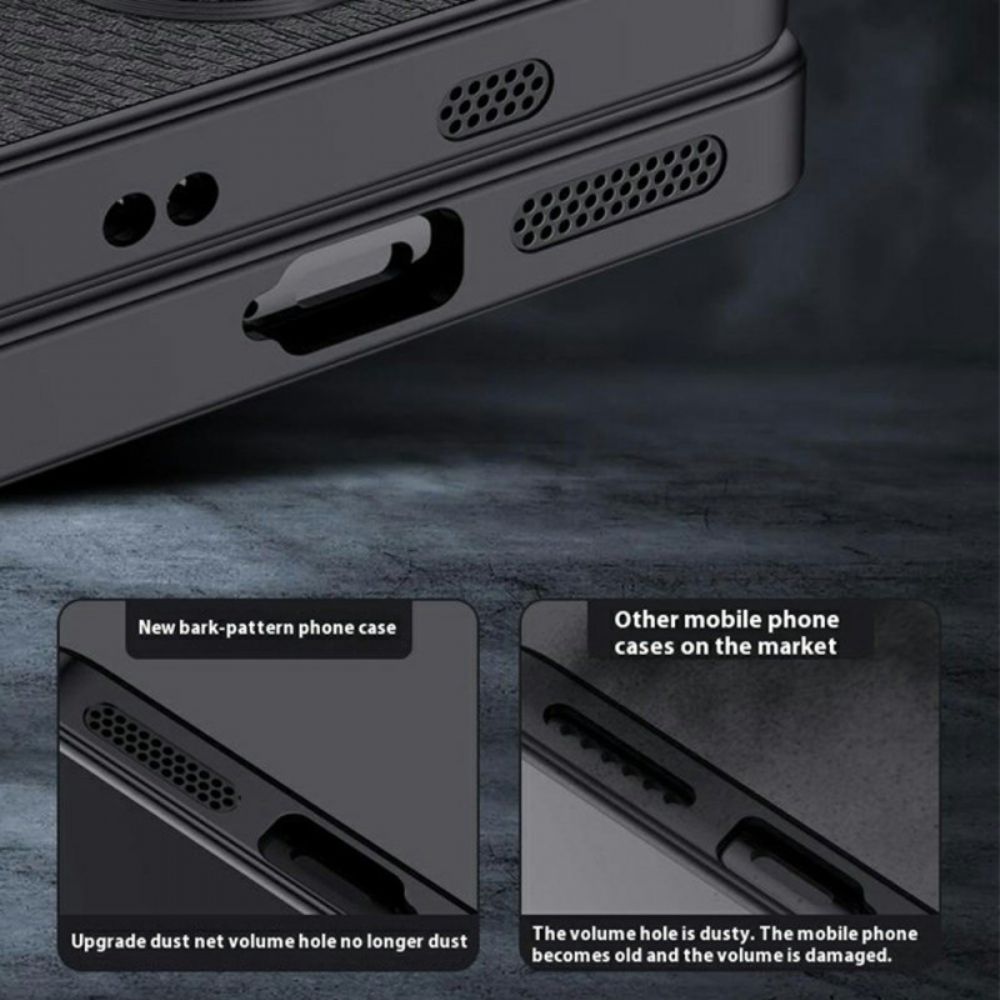 Hoesje Oppo Reno 13 5g Houtnerf