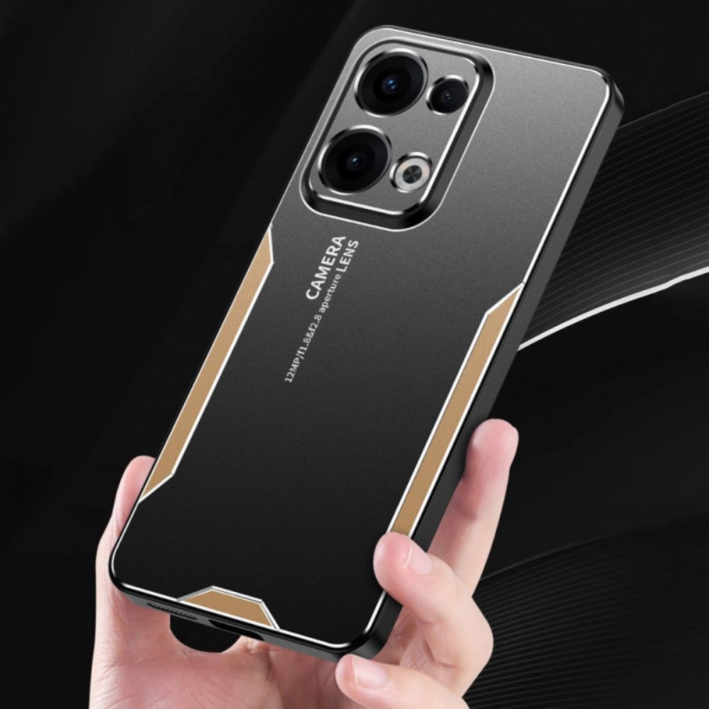 Hoesje Oppo Reno 13 5g Metaaleffect