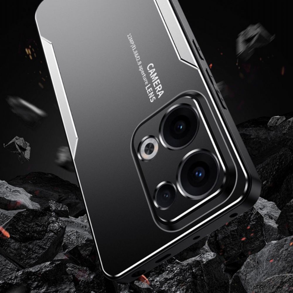 Hoesje Oppo Reno 13 5g Metaaleffect