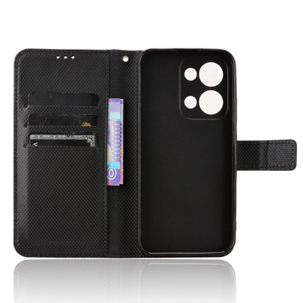 Leren Hoesje Oppo Reno 13 5g Bandstippen