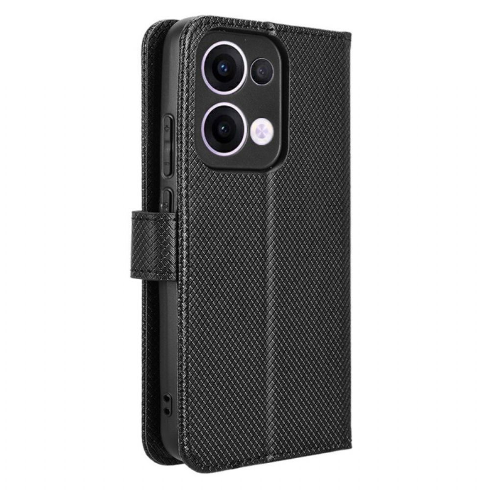Leren Hoesje Oppo Reno 13 5g Bandstippen