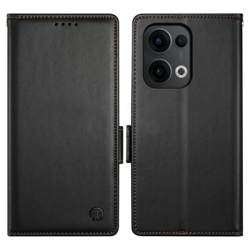 Leren Hoesje Oppo Reno 13 5g Decoratieve Klinknagel Bescherming Hoesje