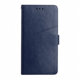 Leren Hoesje Voor Oppo Reno 13 5g Y-design Met Bandje