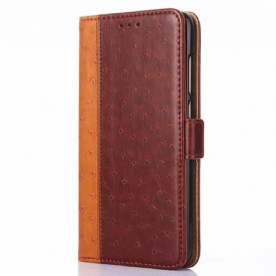 Folio-hoesje voor Xiaomi 13 Struisvogel Huidtextuur