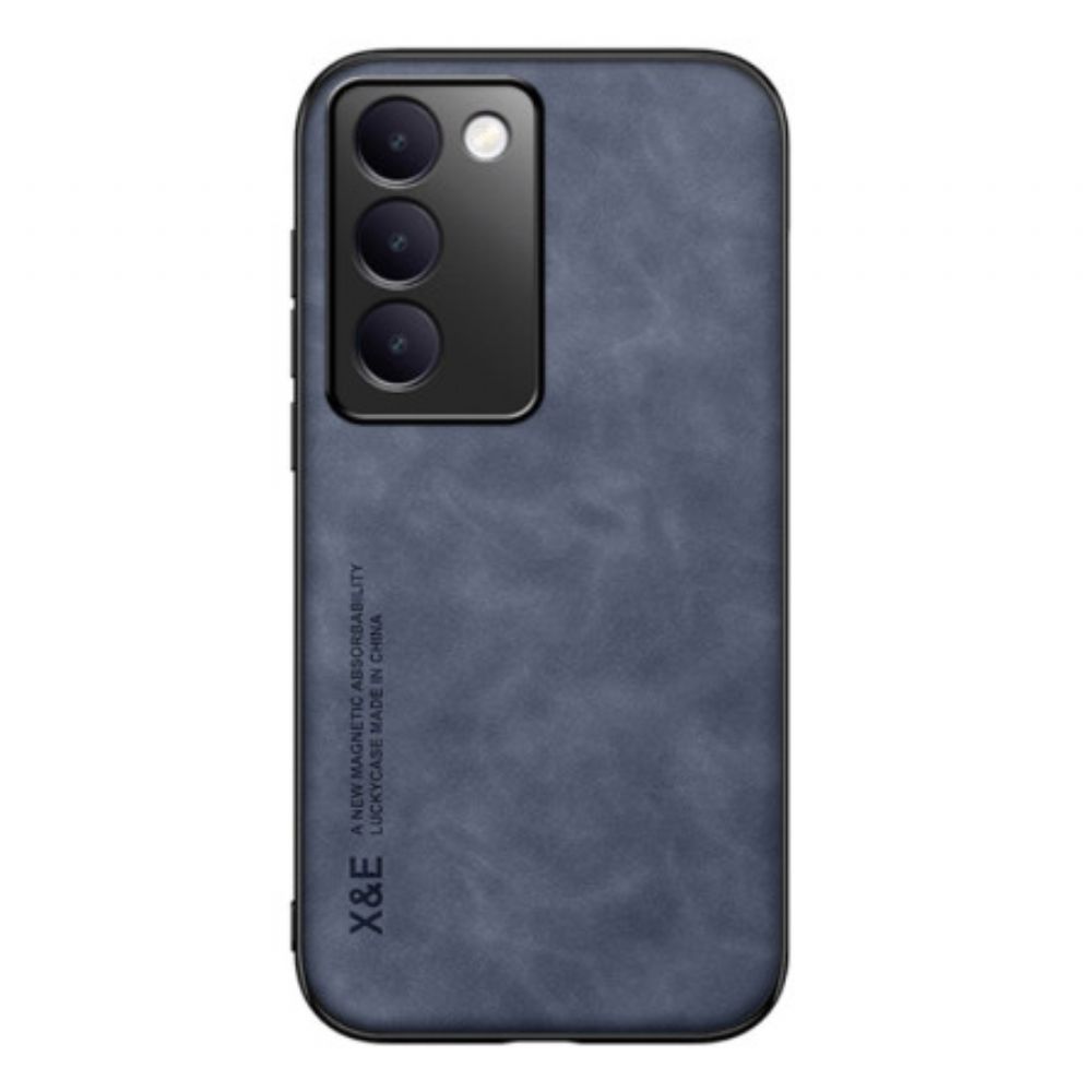 Cover Hoesje Vivo V40 Se 5g Telefoonhoesje Leerlook