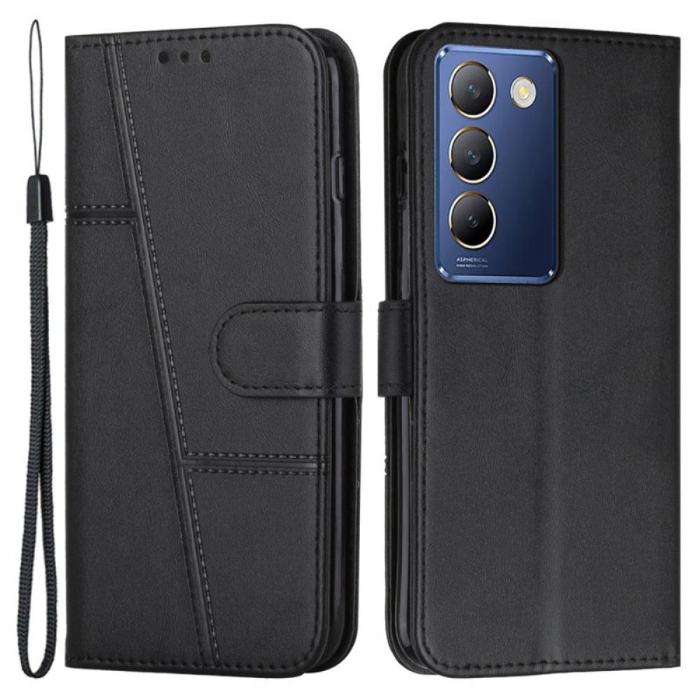 Folio-hoesje Vivo V40 Se 5g Zakelijke Stijl