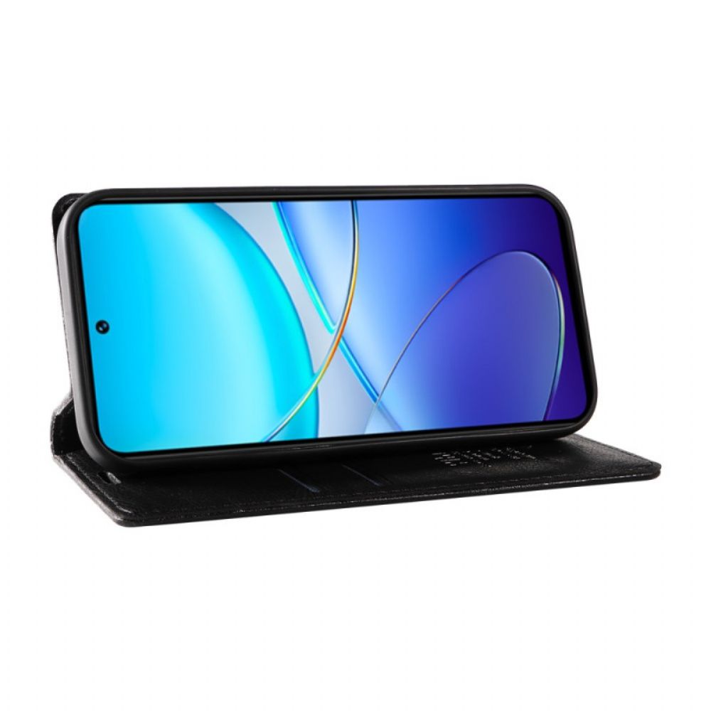 Folio-hoesje Voor Vivo V40 Se 5g Vintage Stijl Yikatu