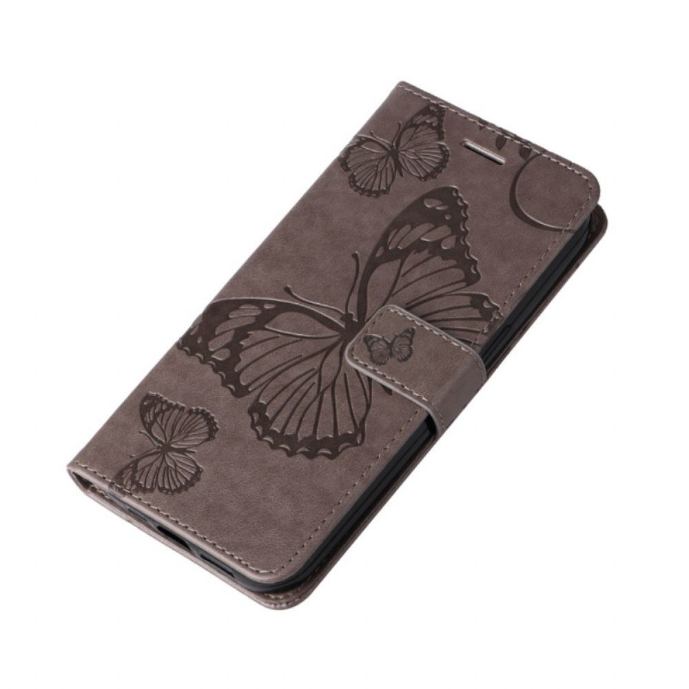 Leren Hoesje Voor Vivo V40 Se 5g Reuzenvlinders