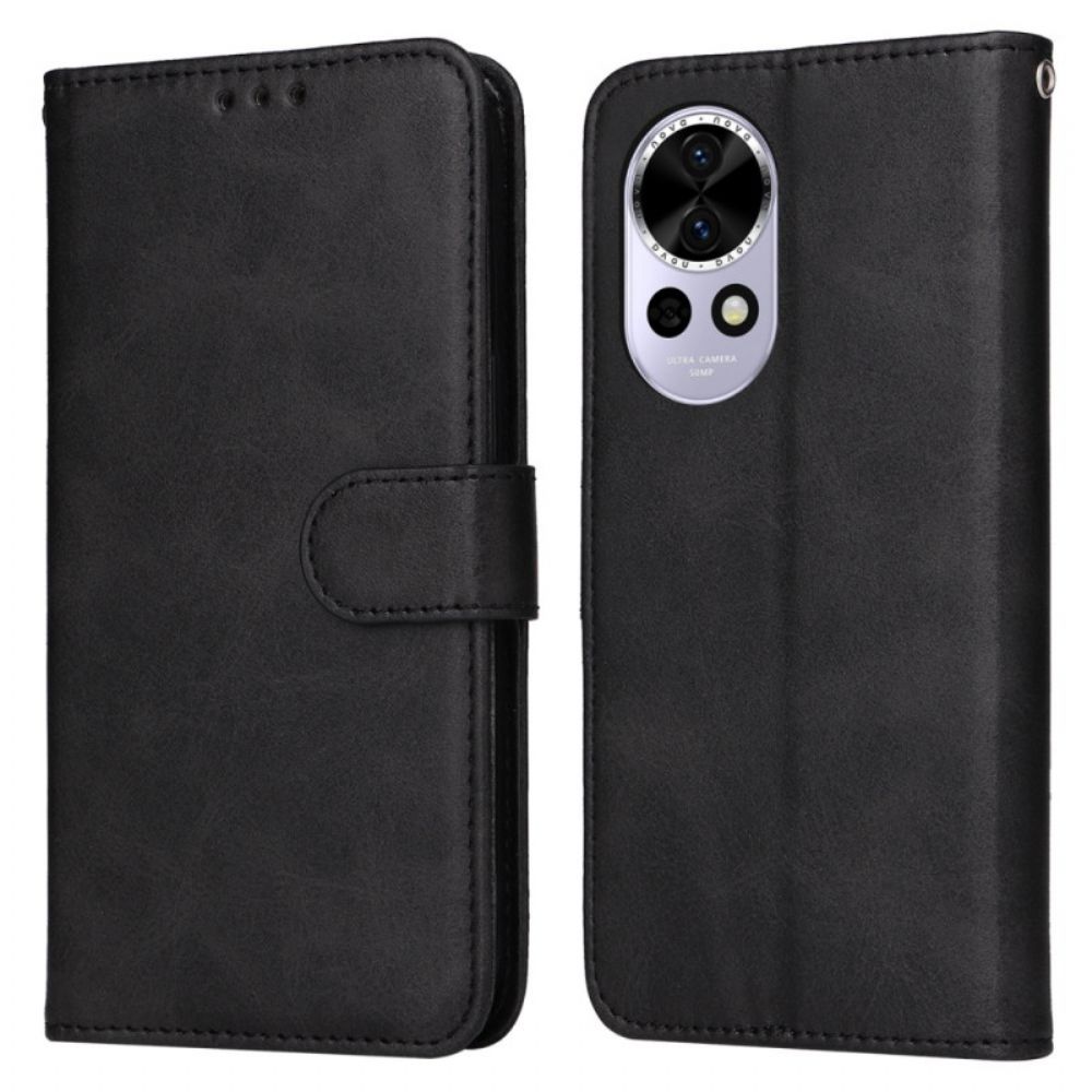 Bescherming Hoesje Huawei Nova 13 Kunstleren Bandje