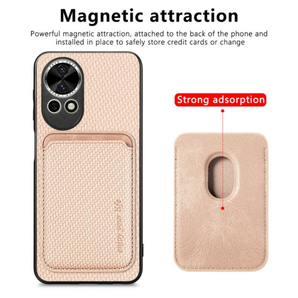 Cover Hoesje Huawei Nova 13 Telefoonhoesje Afneembare Magnetische Kaarthouder