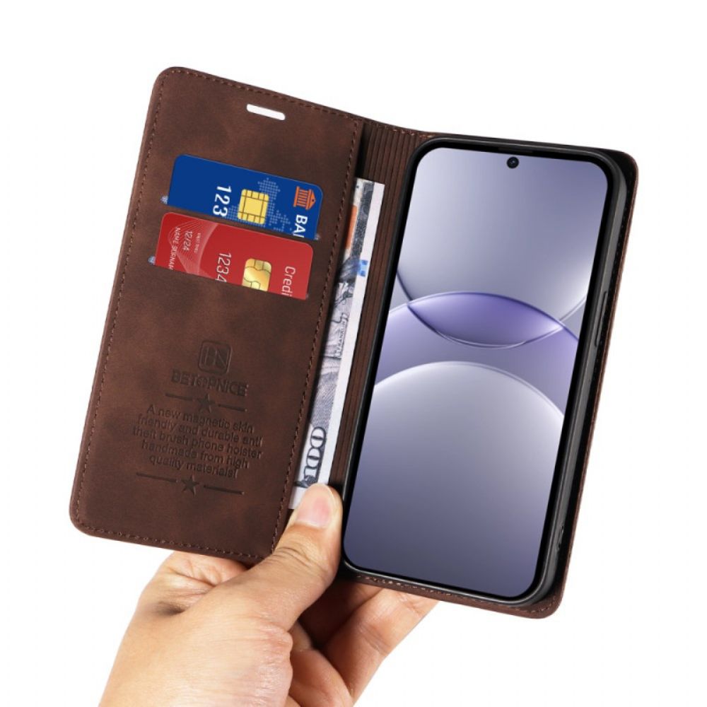 Folio-hoesje Huawei Nova 13 Betopnice Suède-effect