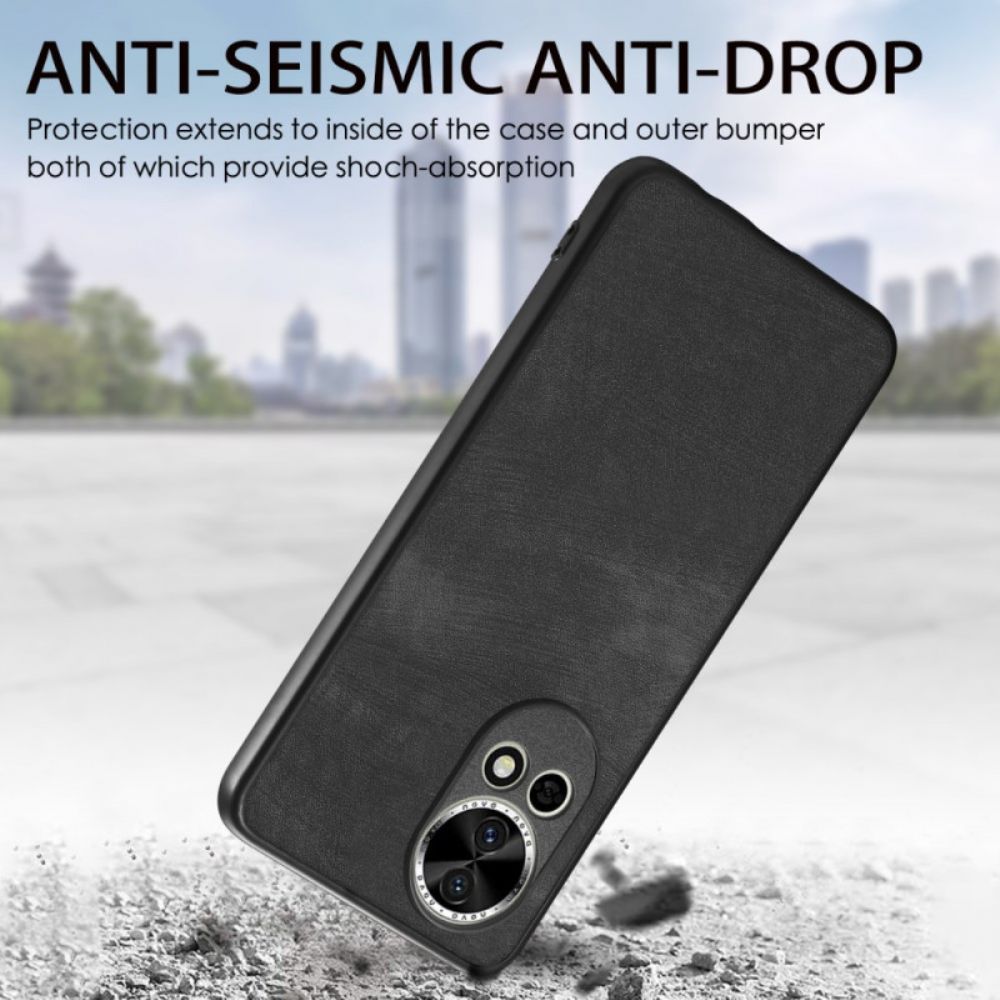 Hoesje Voor Huawei Nova 13 Vintage Lederlook