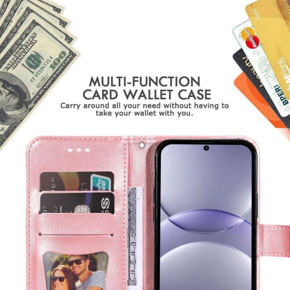 Leren Hoesje Voor Huawei Nova 13 Mandala-print