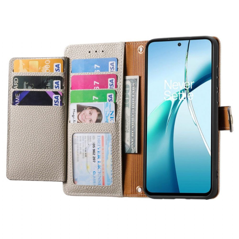 Leren Hoesje Voor Huawei Nova 13 Rfid-portemonnee Met Hart