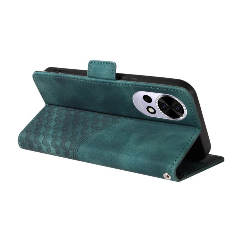 Leren Hoesje Voor Huawei Nova 13 Sterrenpatroon