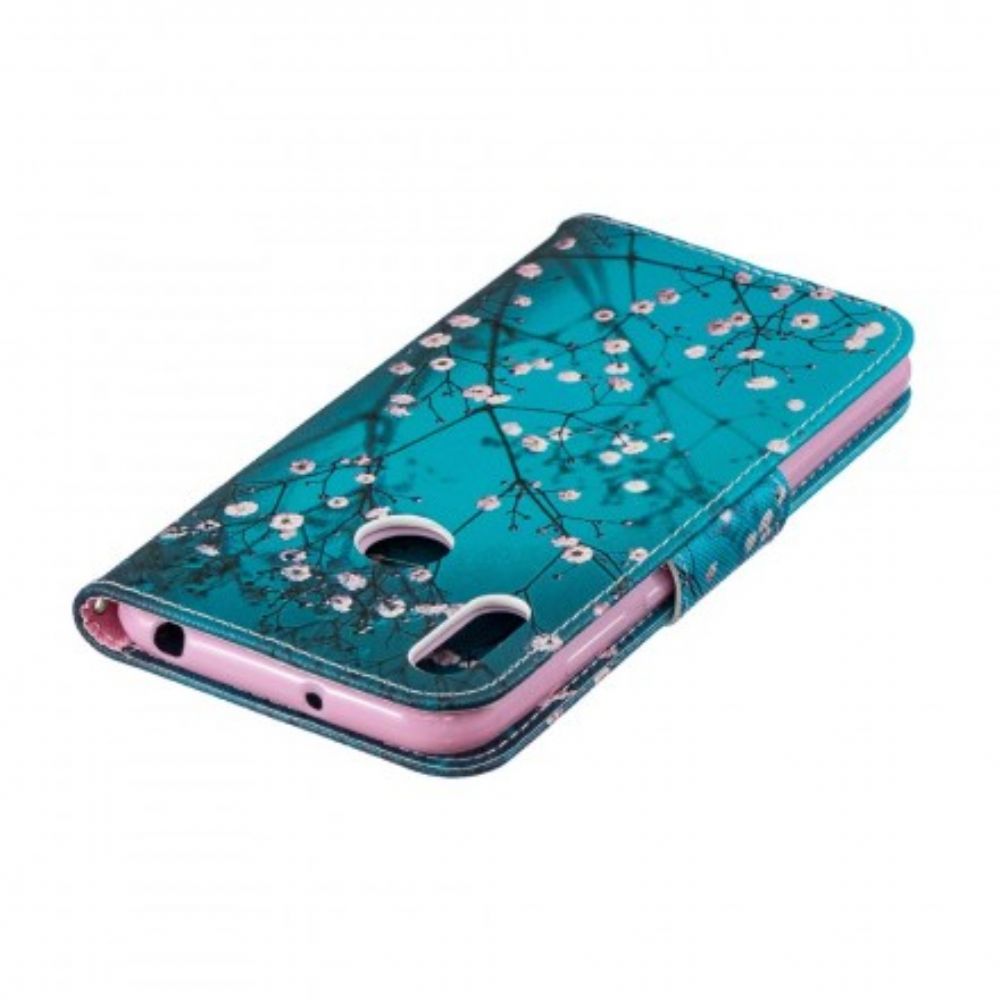 Folio-hoesje voor Huawei Y6 2019 / Honor 8A Bloeiende Boom