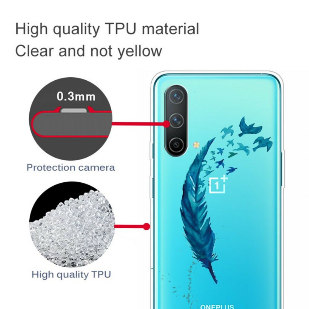 Hoesje voor OnePlus Nord CE 5G Mooie Veer