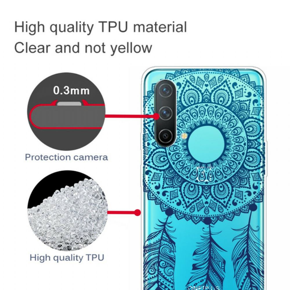 Telefoonhoesje voor OnePlus Nord CE 5G Enkele Bloemenmandala