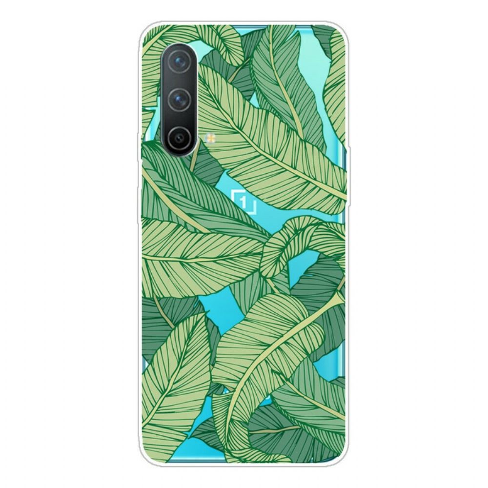 Telefoonhoesje voor OnePlus Nord CE 5G Transparante Grafische Bladen