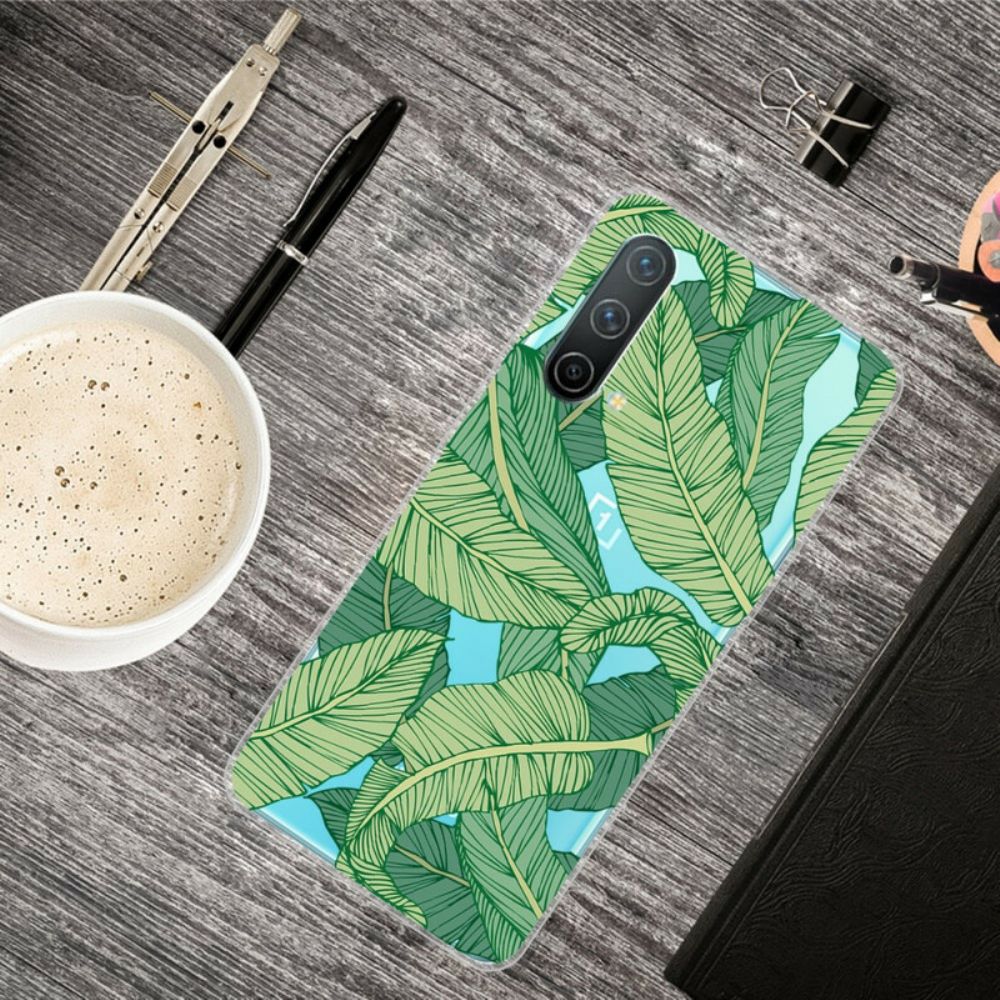 Telefoonhoesje voor OnePlus Nord CE 5G Transparante Grafische Bladen