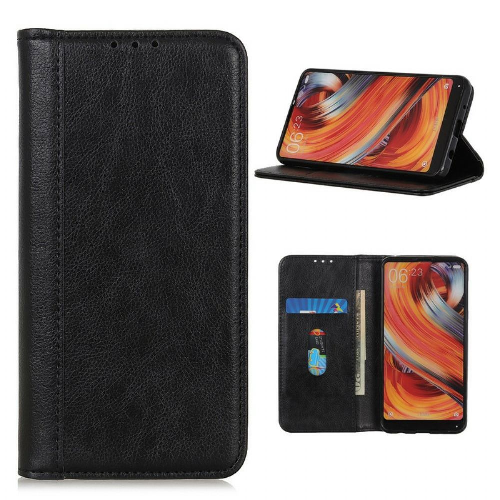 Bescherming Hoesje voor Sony Xperia 5 II Folio-hoesje Gesplitste Lederen Versie