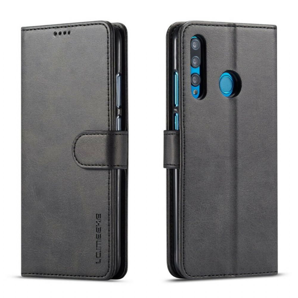 Folio-hoesje voor Huawei P Smart Plus 2019 Lc.imeeke Leereffect