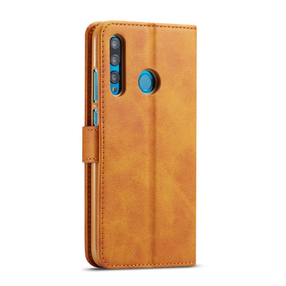 Folio-hoesje voor Huawei P Smart Plus 2019 Lc.imeeke Leereffect