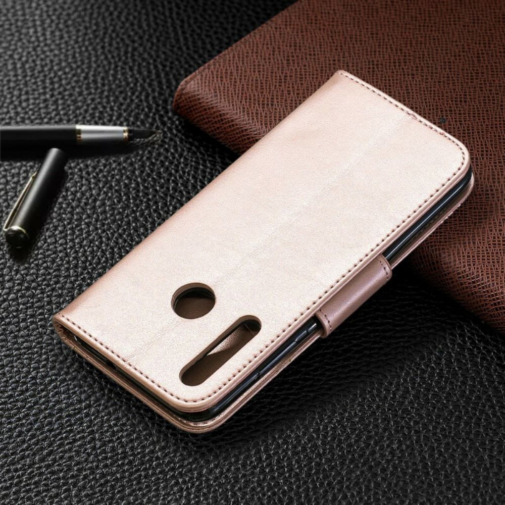 Folio-hoesje voor Huawei P Smart Plus 2019 Vlinders Tijdens De Vlucht Met Lanyard