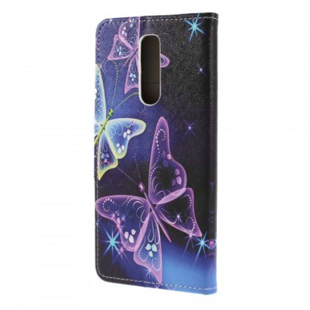 Flip Case voor Sony Xperia 1 Vlinders Licht