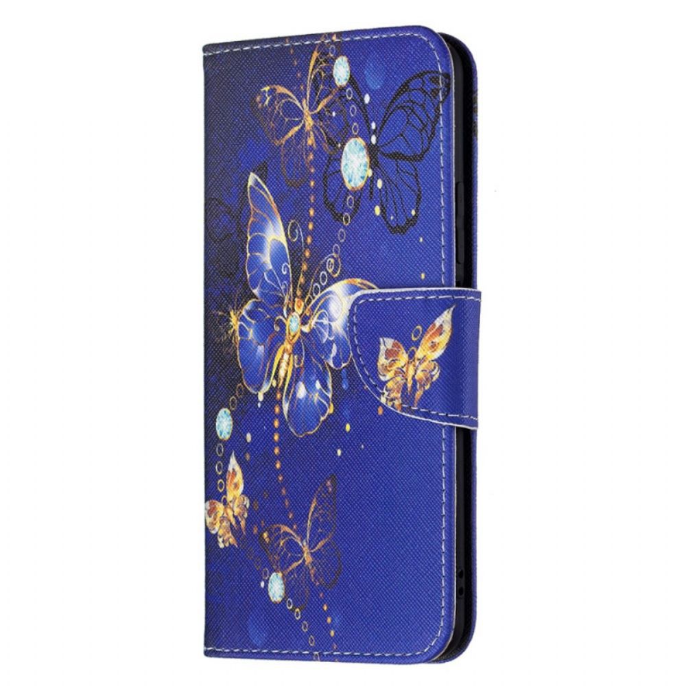 Flip Case voor Xiaomi Mi 11 Lite 5G NE / Mi 11 Lite 4G / 5G Prachtige Vlinders