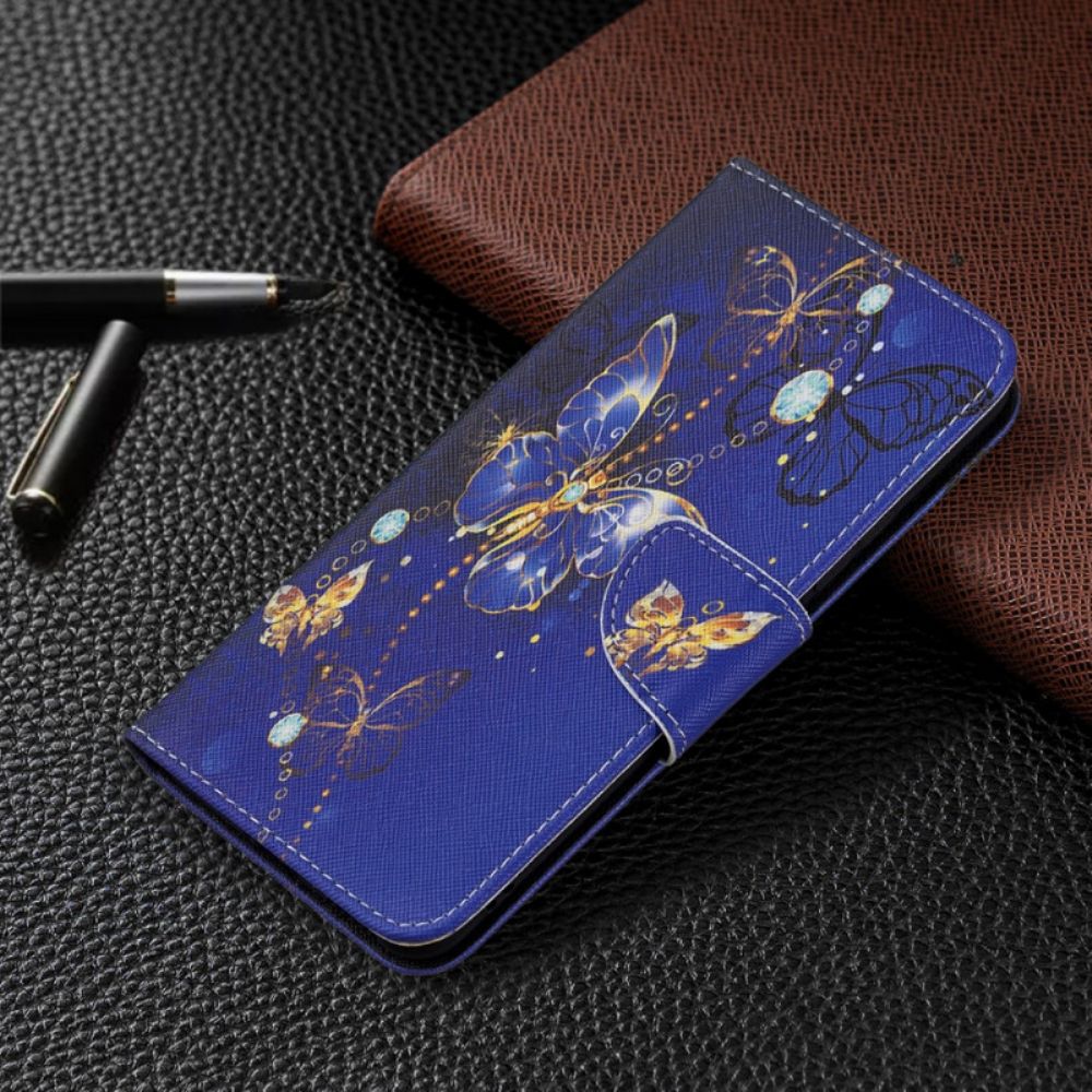Flip Case voor Xiaomi Mi 11 Lite 5G NE / Mi 11 Lite 4G / 5G Prachtige Vlinders