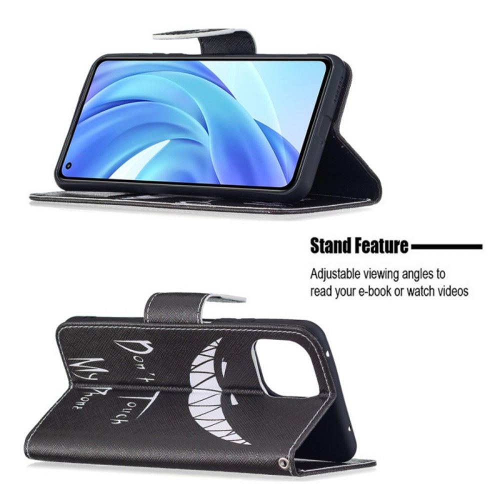 Folio-hoesje voor Xiaomi Mi 11 Lite 5G NE / Mi 11 Lite 4G / 5G Duivelstelefoon