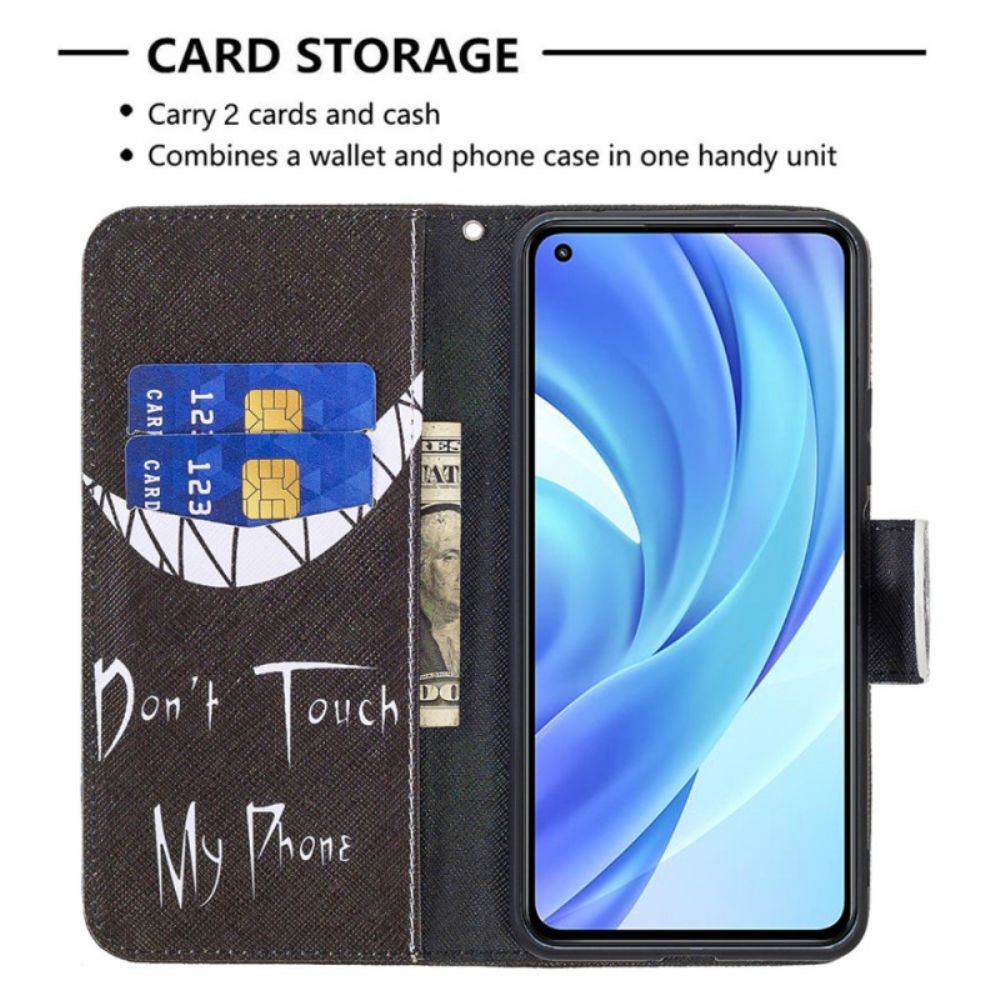 Folio-hoesje voor Xiaomi Mi 11 Lite 5G NE / Mi 11 Lite 4G / 5G Duivelstelefoon