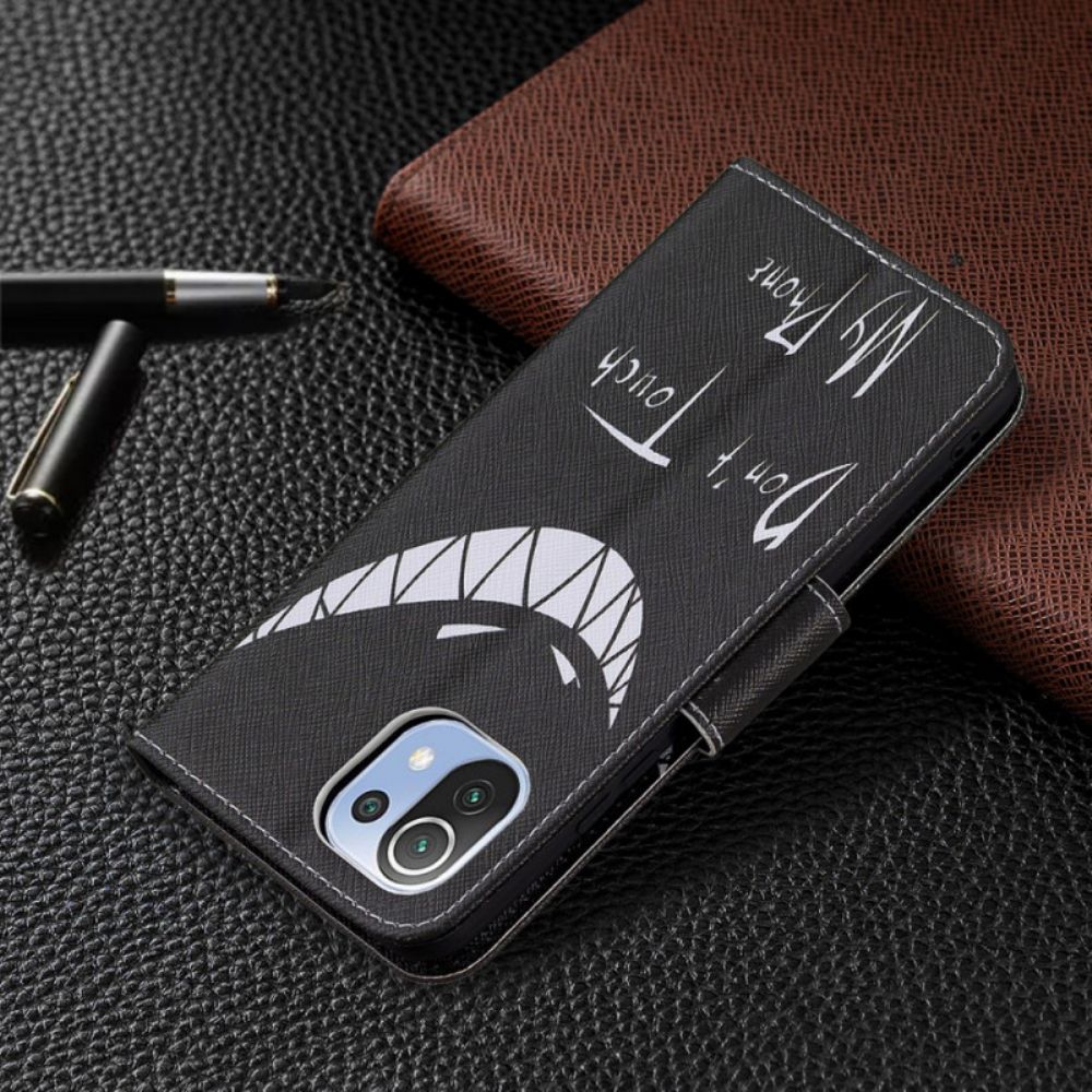 Folio-hoesje voor Xiaomi Mi 11 Lite 5G NE / Mi 11 Lite 4G / 5G Duivelstelefoon